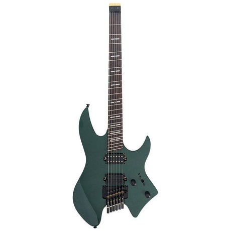 Sire Guitars X6H6 MGR headless elektrische gitaar groen metallic