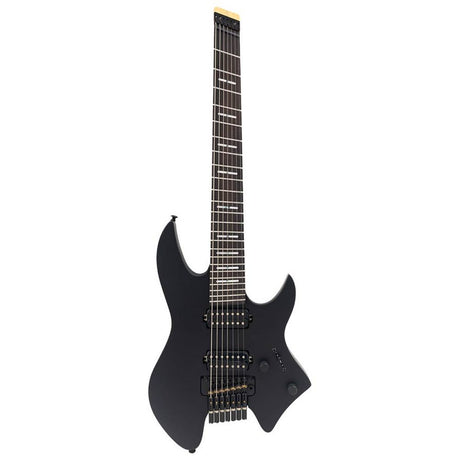 Sire Guitars X6H7/BKS 7 snarige headless elektrische gitaar zwart satijn