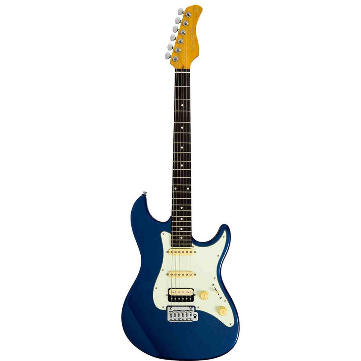 Sire S3N HSS/DNA New Gen Larry Carlton elektrische gitaar – S-Style, Dark Navy Blue, HSS-configuratie, stainless steel frets