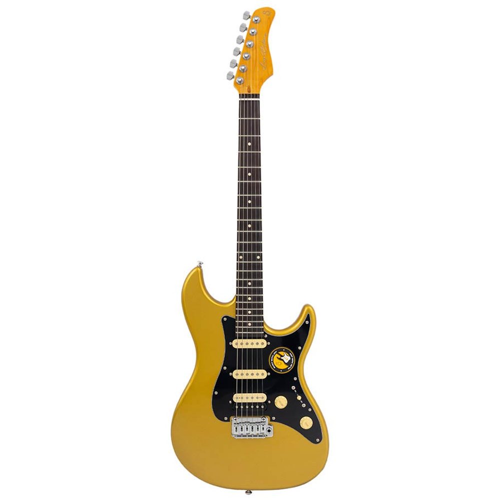 Sire Guitars S3+ HSS/MGO Larry Carlton S-stijl elektrische gitaar metallic goud