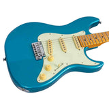 Sire S7N/TP New Gen Larry Carlton elektrische gitaar – S-Style, alder body, Tide Pool, HSS-configuratie, stainless steel frets