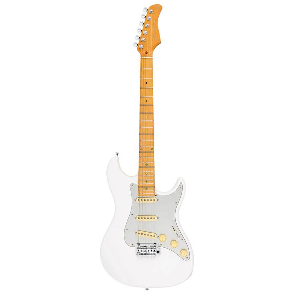 Sire Guitars S7+/WH Alder S-stijl elektrische gitaar wit