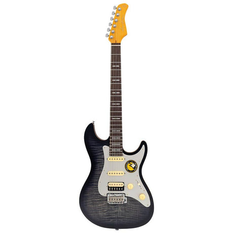 Sire Guitars S7+FM/TBK Larry Carlton elektrische gitaar transparant zwart satijn