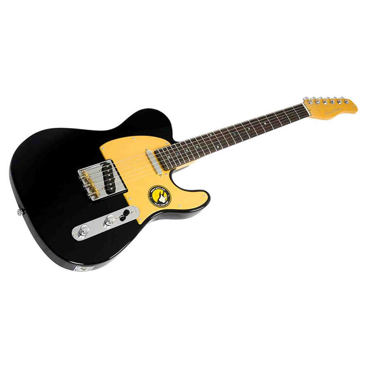 Sire T7N/BK elektrische gitaar – T-Style, North American Alder, Black, stainless frets, locking tuners