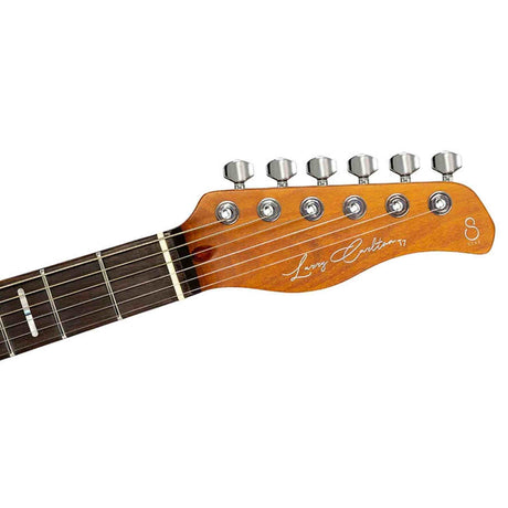 Sire T7N FM/TBK elektrische gitaar – T-Style, Flamed North American Alder, Transparent Black Satin, LC Super-Modern pickups, stainless frets, locking tuners