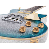 Sire L7N/SBS elektrische gitaar – L-Style, mahonie met maple top, Skyburst Sparkle, HH-configuratie, stainless frets, locking tuners