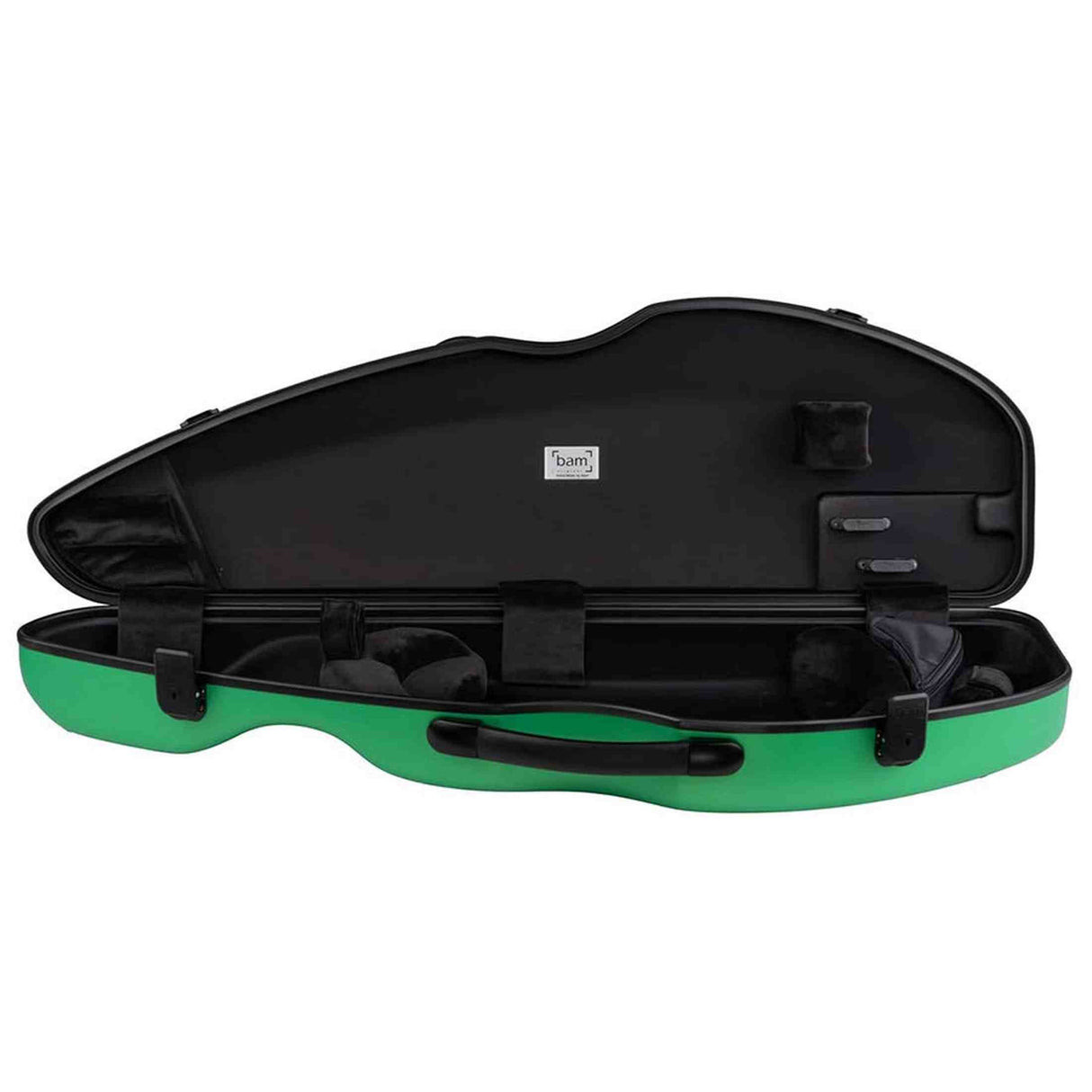 BAM BONB2004XLBV Bonbon vioolkoffer 4/4 groen met blauwe top