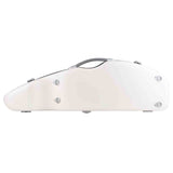 BAM BONB2004XLJW Bonbon vioolkoffer 4/4 wit met gele top