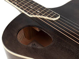Nashville GOF-110-TBK Offset Soundhole Akoestische Gitaar Transparent Zwart