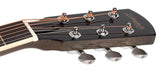 Nashville GOF-110-TBK Offset Soundhole Akoestische Gitaar Transparent Zwart
