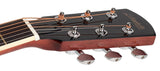 Nashville GOF-110-TRD Offset Soundhole Akoestische Gitaar Transparent Rode
