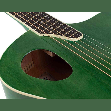 Nashville GOF-110-TGN Offset Soundhole Akoestische Gitaar Transparent Groene