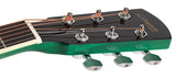 Nashville GOF-110-TGN Offset Soundhole Akoestische Gitaar Transparent Groene