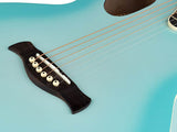 Nashville GOF-105-SBU Offset Soundhole Akoestische Gitaar Sky Blue Burst