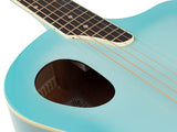 Nashville GOF-105-SBU Offset Soundhole Akoestische Gitaar Sky Blue Burst