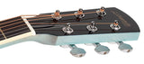 Nashville GOF-105-SBU Offset Soundhole Akoestische Gitaar Sky Blue Burst