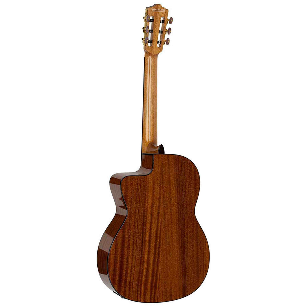 Salvador Cortez CC-2248CE klassieke gitaar massief ceder bovenblad, sapele, cutaway, 48mm hals, Fishman Presys I