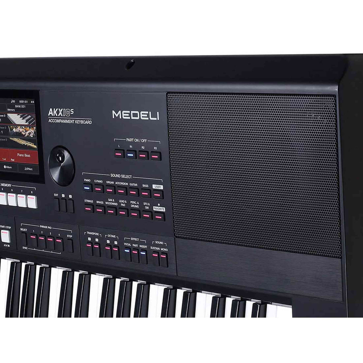 Medeli AKX10S Arranger Pro Series Digital Workstation 7'' touchscreen