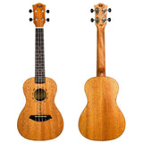 Flight DUS371 MAH Soprano Ukulele met Mahogany Body, Walnut Toets en Aquila Nylon Snaren