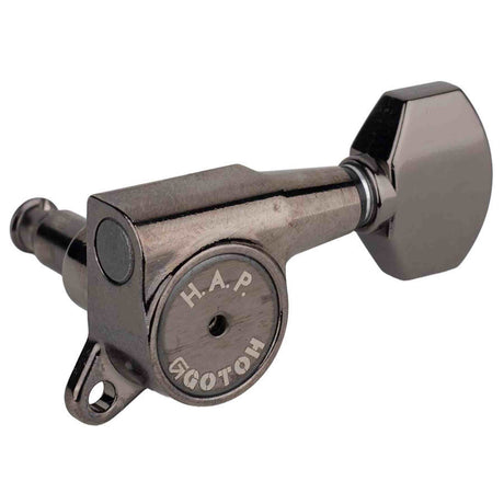 Gotoh GTH13895 SG381 stemmechanieken met HAP and 07 knoppen, 6L, cosmo zwart