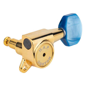Gotoh GTH13954 SG381 stemmechanieken met HAP and P9 knoppen, 6L, goud