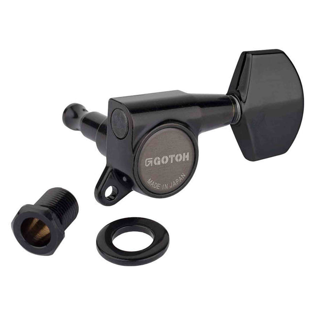 Gotoh GTH13971 SG381 stemmechanieken met Magnum Lock and 01 knoppen, 3L3R, cosmo zwart