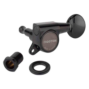 Gotoh GTH13984 SG381 stemmechanieken met Magnum Lock and 05 knoppen, 6L, cosmo zwart
