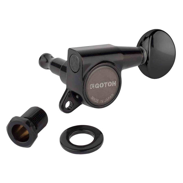 Gotoh GTH13984 SG381 stemmechanieken met Magnum Lock and 05 knoppen, 6L, cosmo zwart