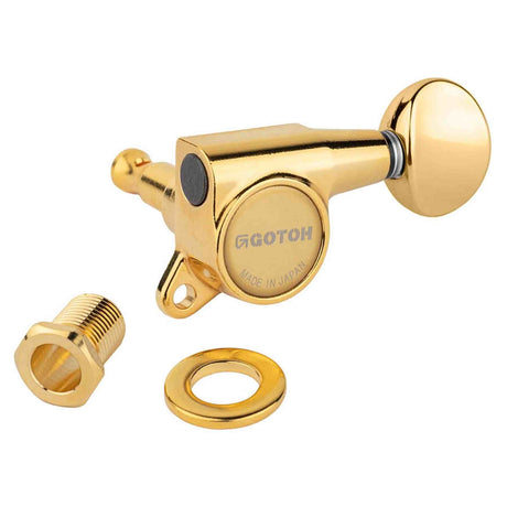 Gotoh GTH13986 SG381 stemmechanieken met Magnum Lock and 05 knoppen, 3L3R, goud