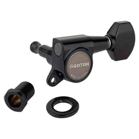 Gotoh GTH13998 SG381 stemmechanieken met Magnum Lock and 07 knoppen, 6L, zwart