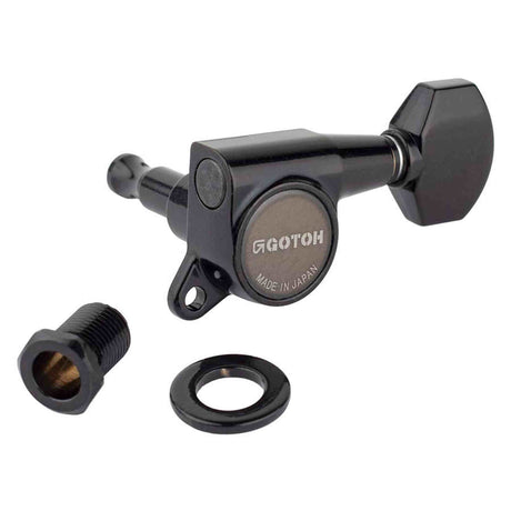 Gotoh GTH14002 SG381 stemmechanieken met Magnum Lock and 07 knoppen, 6R, cosmo zwart