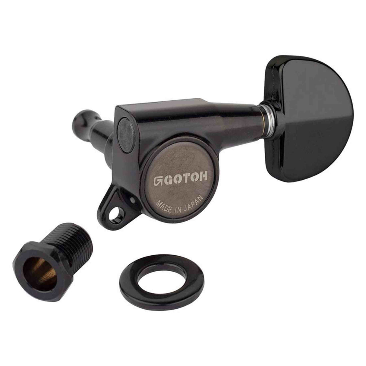 Gotoh GTH14008 SG381 stemmechanieken met Magnum Lock and 20 knoppen, 3L3R, cosmo zwart
