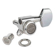 Gotoh GTH14049 SG381 stemmechanieken met Magnum Lock Trad and 01 knoppen, 3L3R, chroom