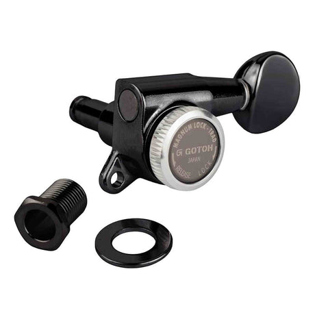 Gotoh GTH14067 SG381 stemmechanieken met Magnum Lock Trad and 05 knoppen, 6R, zwart