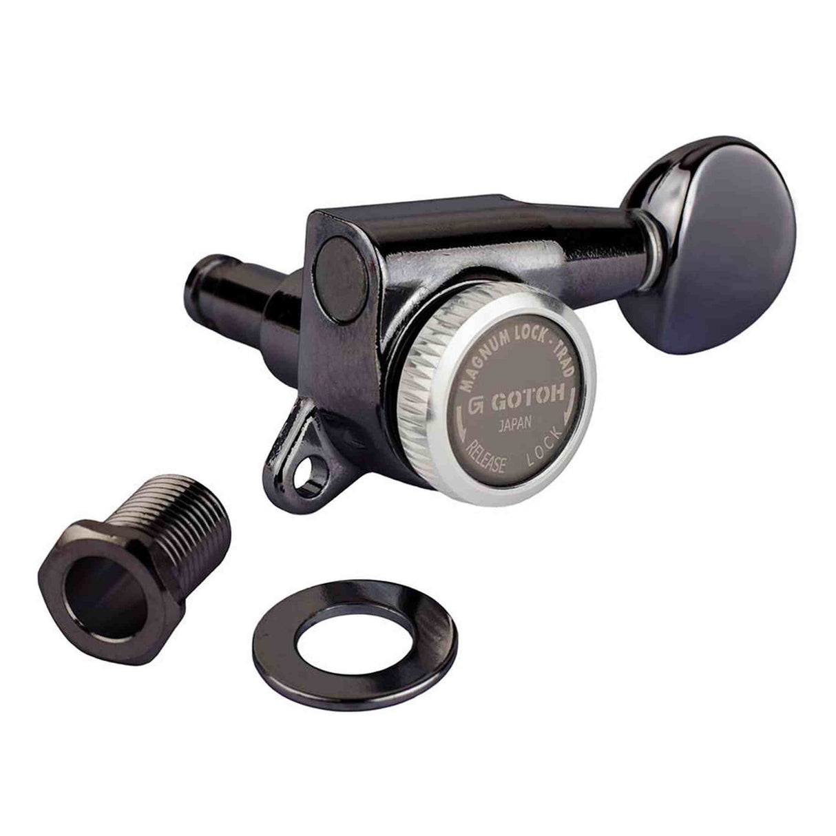 Gotoh GTH14070 SG381 stemmechanieken met Magnum Lock Trad and 05 knoppen, 6R, cosmo zwart