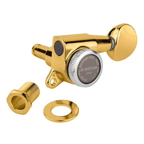 Gotoh GTH14071 SG381 stemmechanieken met Magnum Lock Trad and 05 knoppen, 3L3R, goud