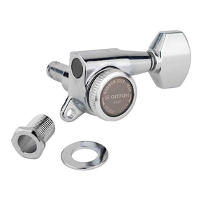 Gotoh GTH14085 SG381 stemmechanieken (posts 6xXL) met Magnum Lock Trad and 07 knoppen, 6L, chroom