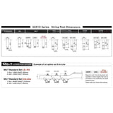 Gotoh GTH14303 SGL510 stemmechanieken met L5 knoppen, 3L3R, cosmo zwart