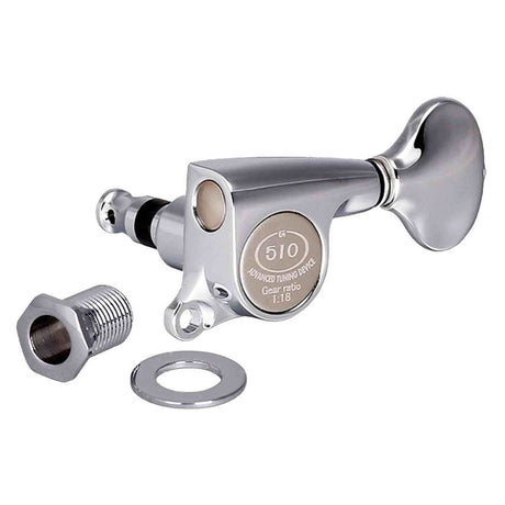 Gotoh GTH14936 SGS510Z stemmechanieken met S5 knoppen, 3L3R, chroom