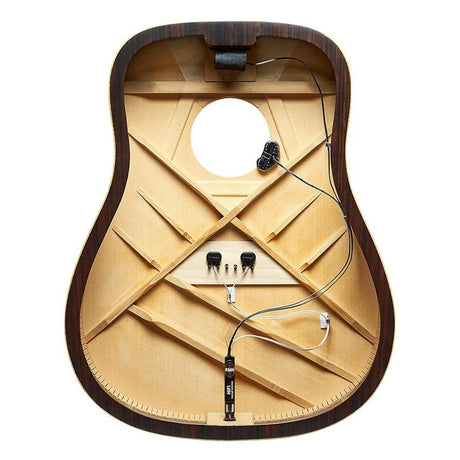 LR Baggs HiFi Pickupsysteem met Eindpin Voorversterker en Klankgatbediening Volume & Toon