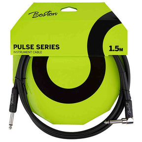Boston GCP-15A Pulse Series instrumentkabel jack–haakse jack 1,5 meter
