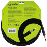 Boston GCP-60A Pulse Series instrumentkabel jack–haakse jack 6 meter