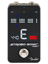 Fender Strobo-Sonic Pro pedaaltuner met strobe display en 3 bypass modes