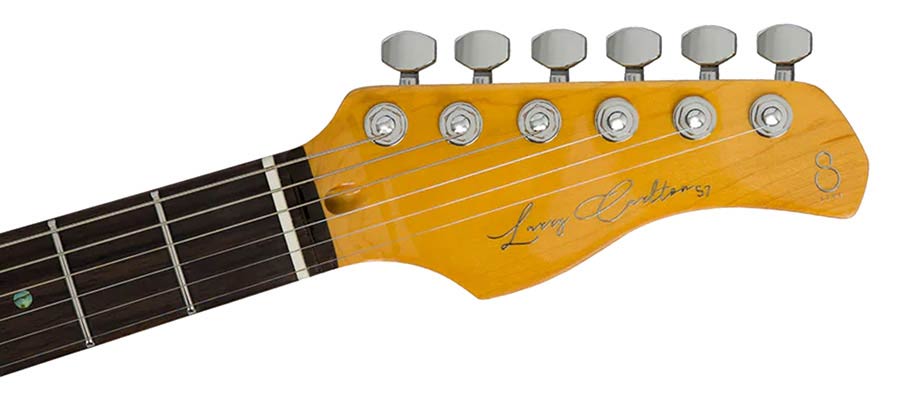 Sire S7N HSS/CAR Larry Carlton New Gen S-Style Elektrische Gitaar HSS Candy Apple Red met Locking Tuners