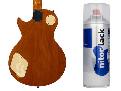 NitorLACK N250806108 Nitrocellulose Lak Dark Rich Mahogany – 400 ml Spuitbus
