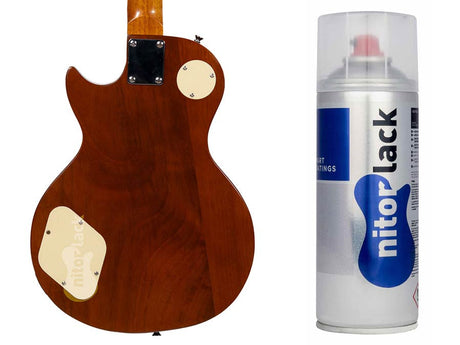 NitorLACK N250807160 Nitrocellulose Lak Donkerbruin – 400 ml Spuitbus