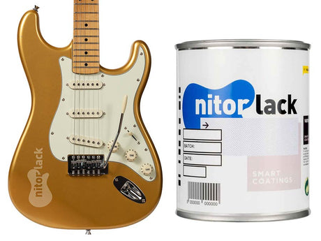 NitorLACK N260802108 Nitrocellulose Lak Aztec Gold – 500 ml Blik
