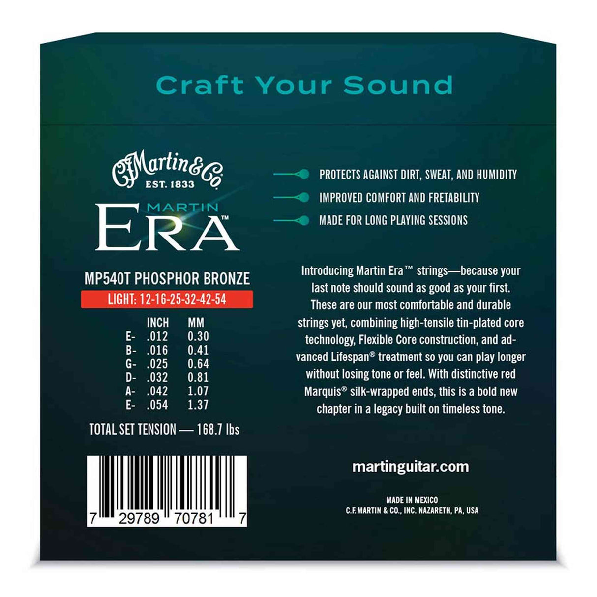 Martin & Co MP540T phosphor bronze gitaarsnaren 012-054