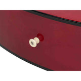 A. Martinez MTC-083/R 3/4 klassieke gitaar dark red transparent met truss rod