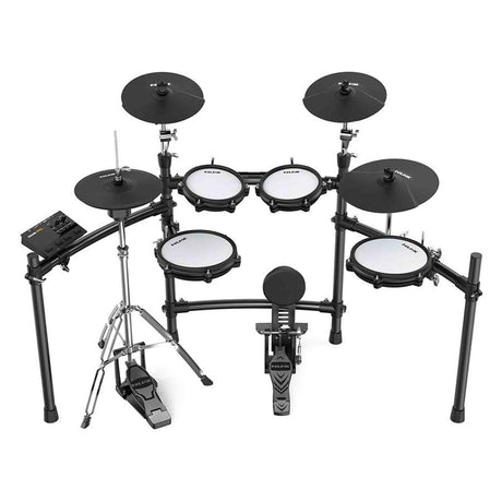 NUX DM-310H All Mesh Head Digitale Drumkit met 10" Snare, 8/8/10 Toms, 12"/14" Cymbals en Hi-Hat Stand
